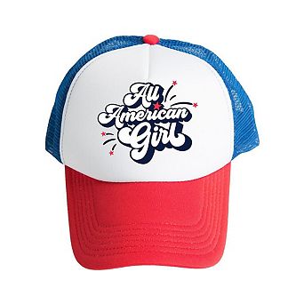The Juniper Shop All American Girl Youth Foam Trucker Hat