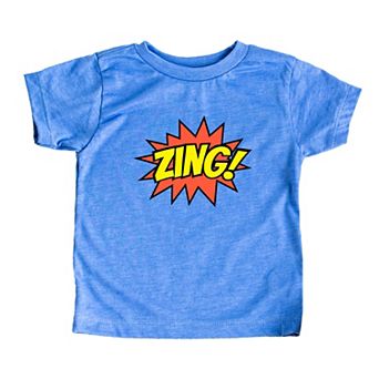 Comic Zing Toddler Short Sleeve Graphic Tee