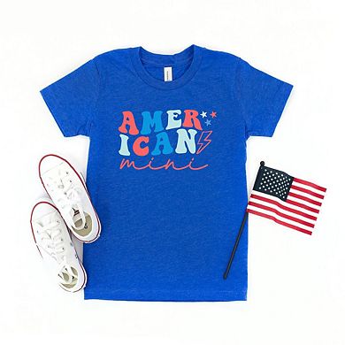 American Mini Lightning Bolt Youth Short Sleeve Graphic Tee