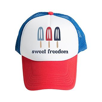 The Juniper Shop Sweet Freedom Popsicles Youth Foam Trucker Hat