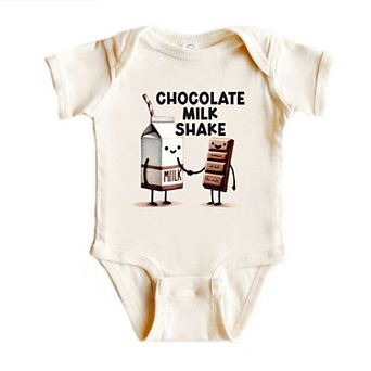 Chocolate Milk Shake Baby Bodysuit