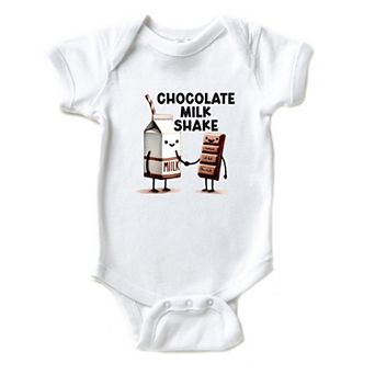 Chocolate Milk Shake Baby Bodysuit