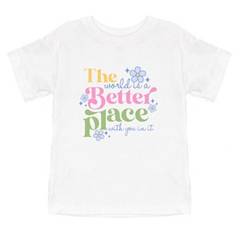 World Is A Better Place Youth Short Sleeve Graphic Tee