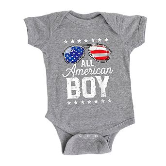 All American Boy Baby Bodysuit