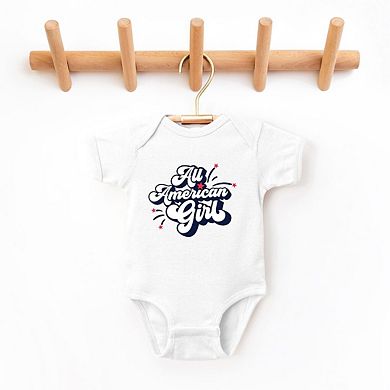 All American Girl Baby Bodysuit