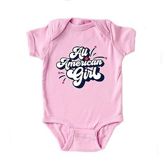 All American Girl Baby Bodysuit
