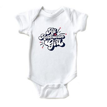 All American Girl Baby Bodysuit