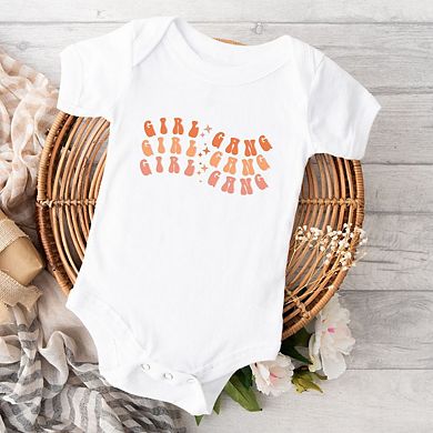 Girl Gang Wavy Baby Bodysuit