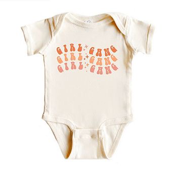 Girl Gang Wavy Baby Bodysuit