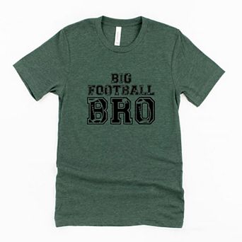 Big Football Bro Toddler Short Sleeve Graphic Tee