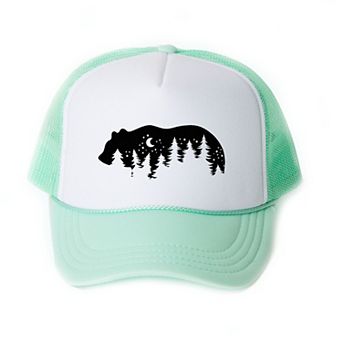 The Juniper Shop Bear Trees Youth Foam Trucker Hat