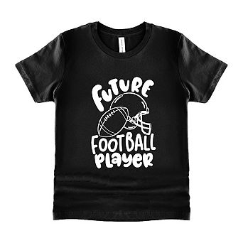 Future Football Player Toddler Short Sleeve Graphic Tee