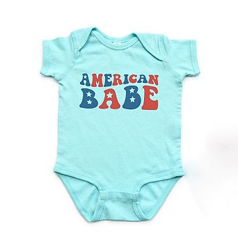 American Babe Stars Baby Bodysuit