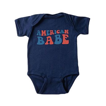 American Babe Stars Baby Bodysuit