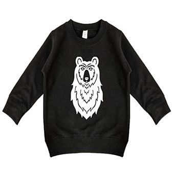 Bear Head Toddler Graphic Sweatshirt