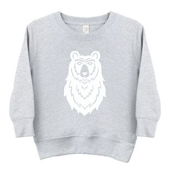 Bear Head Toddler Graphic Sweatshirt