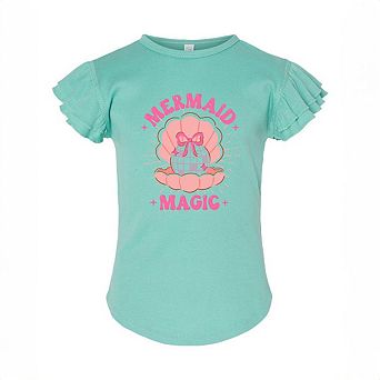 Mermaid Magic Toddler Short Sleeve Graphic Tee