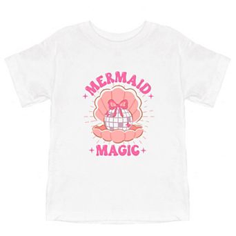 Mermaid Magic Toddler Short Sleeve Graphic Tee
