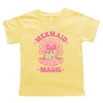 Mermaid Magic Toddler Short Sleeve Graphic Tee