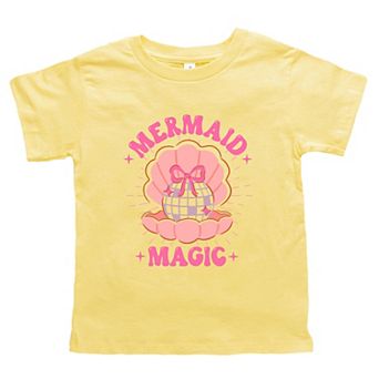 Mermaid Magic Toddler Short Sleeve Graphic Tee