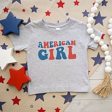 American Girl Stars Toddler Short Sleeve Graphic Tee
