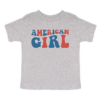 American Girl Stars Toddler Short Sleeve Graphic Tee