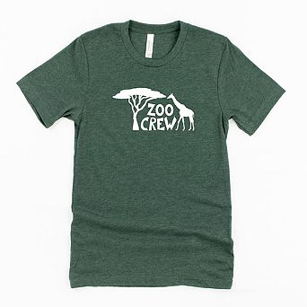 Zoo Crew Toddler Short Sleeve Graphic Tee