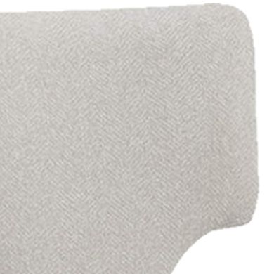 Kyna 21 Inch Side Dining Chair Set Of 2, Curved Backrest, Champagne Linen