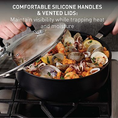 T-Fal ULTIMATE 10-in. Hard Anodized Titanium Frypan