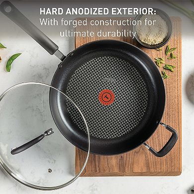 T-Fal ULTIMATE 10-in. Hard Anodized Titanium Frypan