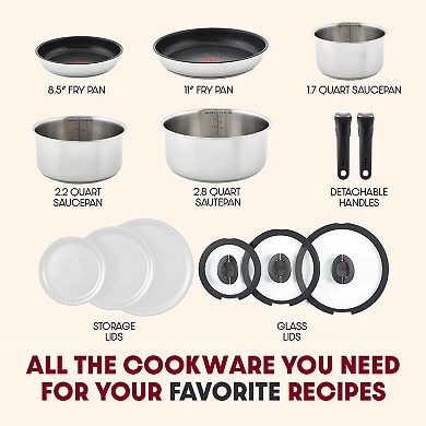 T-Fal Ingenio Preference 13-pc. Stainless Steel Cookware Set