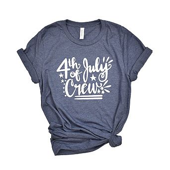 4th Of July Crew Toddler Short Sleeve Graphic Tee