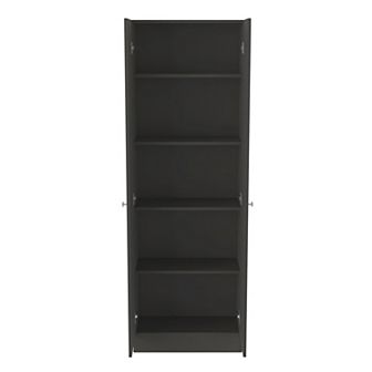 DEPOT E-SHOP Dakari Multistorage Double Door Cabinet, Five Shelves