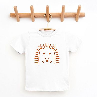 Hedgehog Toddler Short Sleeve Graphic Tee