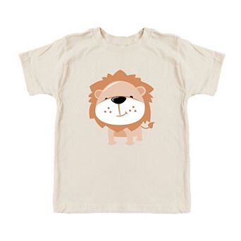 Tiger Colorful Toddler Short Sleeve Graphic Tee