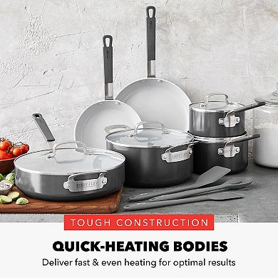 Bobby Flay by GreenPan Professional Grade Ceramic Nonstick 13-Piece Cookware Set