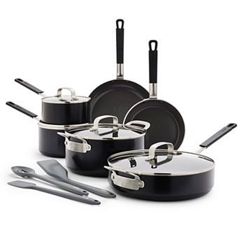 Bobby Flay by GreenPan Professional Grade Ceramic Nonstick 13 pc Cookware Set
