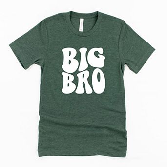Big Bro Wavy Toddler Short Sleeve Graphic Tee