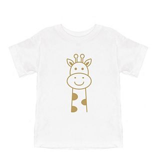 Giraffe Toddler Short Sleeve Graphic Tee