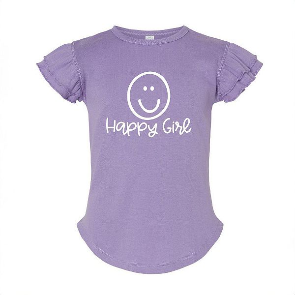 baby smiley face striped tee main image 1