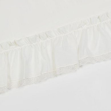Preparedlyn Ruffled Victorian Priscillas Rod Pocket Curtain Panel