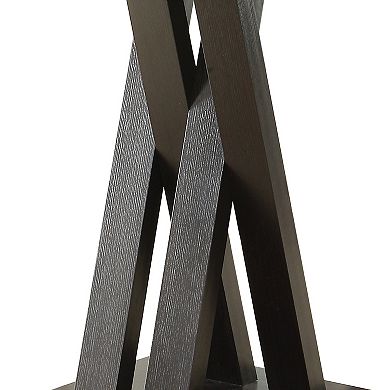 Contemporary Style Wooden Bar Table, Brown