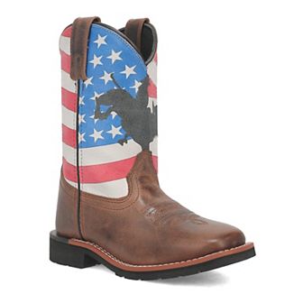 Dan Post Buck Kids' Leather Western Boots