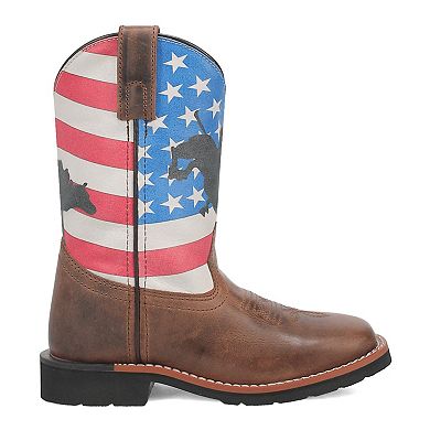 Dan Post Buck Kids' Leather Western Boots