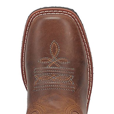 Dan Post Starr Big Kid Girls' Leather Western Boots