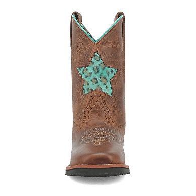 Dan Post Starr Big Kid Girls' Leather Western Boots
