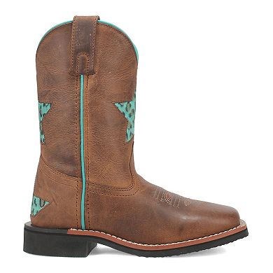 Dan Post Starr Big Kid Girls' Leather Western Boots