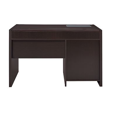 Contemporary Wooden Connect IT Computer Desk, Brown