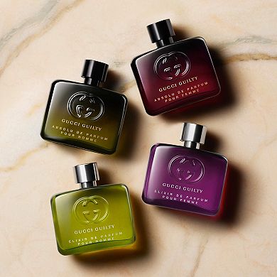 Guilty Pour Homme Elixir de Parfum with Orris Butter and Benzoin