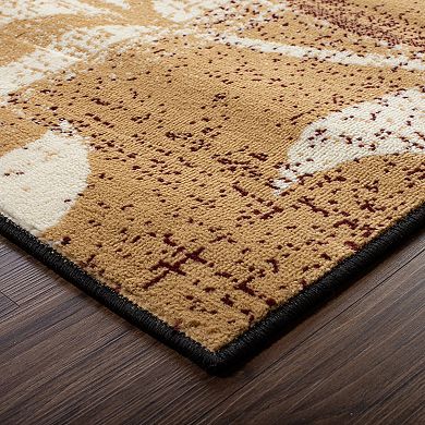 SUPERIOR Contemporary Floral Patchwork Rug